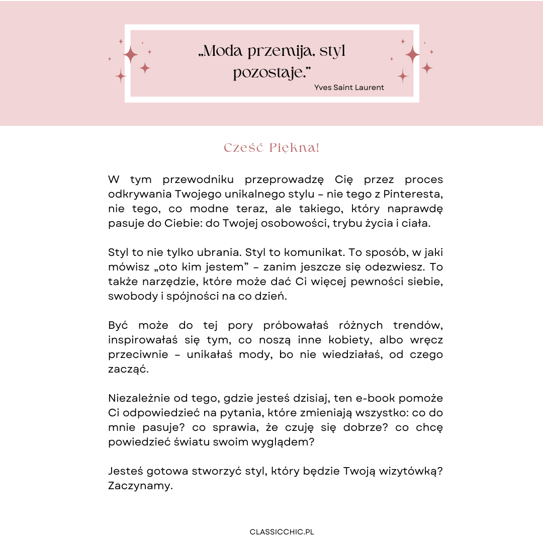 Jak znaleźć swój styl? Poradnik z ćwiczeniami - obrazek 3